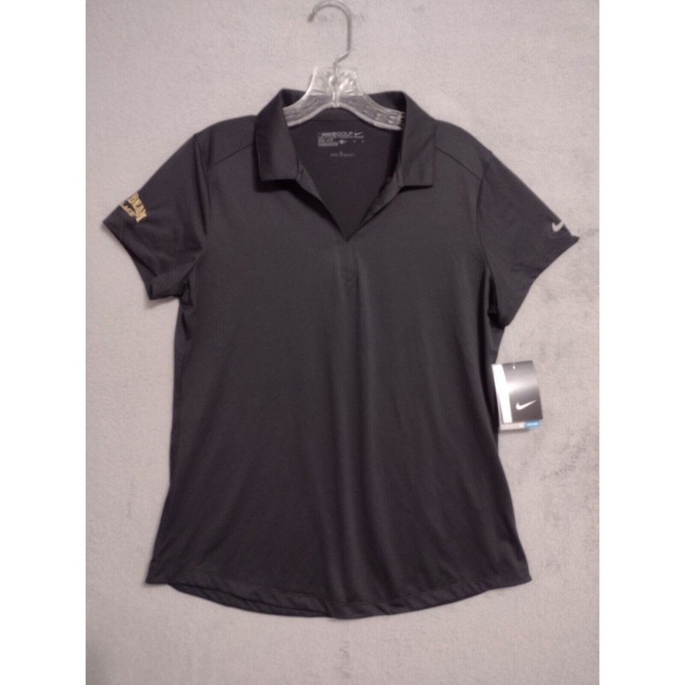 NIKE Legacy Golf Dri-Fit NWT Polo Women's Shirt Embroidered Jim Beam Size L